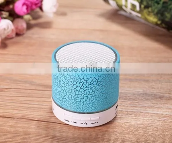 Hot selling wireless cheap mini bluetooth speaker with flashing light