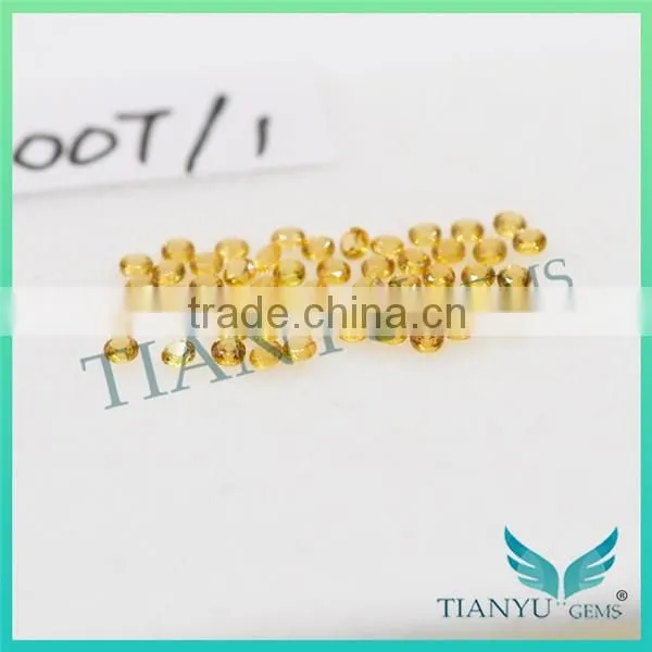 Chinese Bulk Wholesale Gemstone for Jewelry Synthetic #007/1 Round Brilliant Cut Nano Sital Gem Price