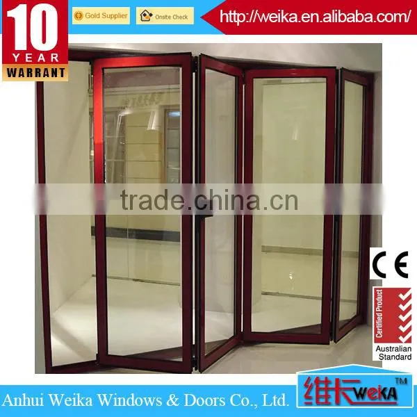 China new design popular sliding door accordion