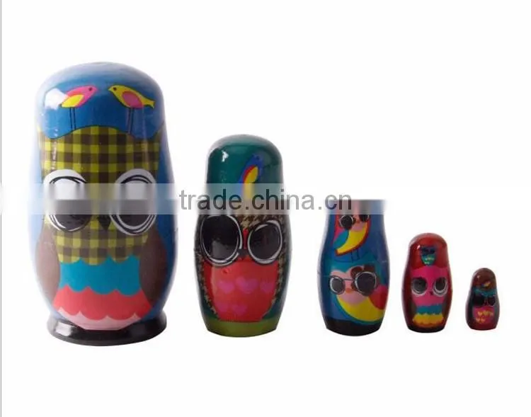 Custom Russian wooden Doll set