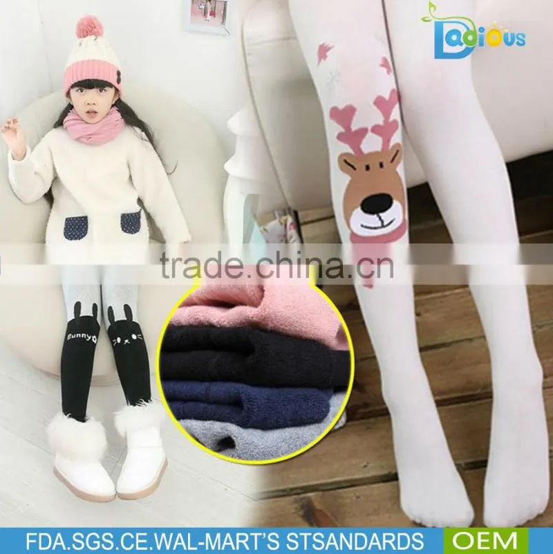 Children dance Tights Pantyhose Cute Kids winter warm Tube Pantyhose