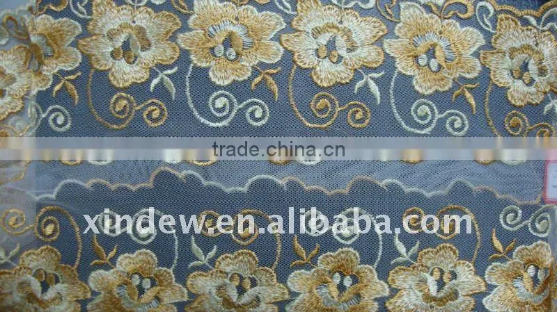 Organdy Embroidery Lace Trimming