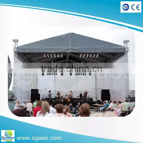 live concert Aluminum Pitched roof truss design