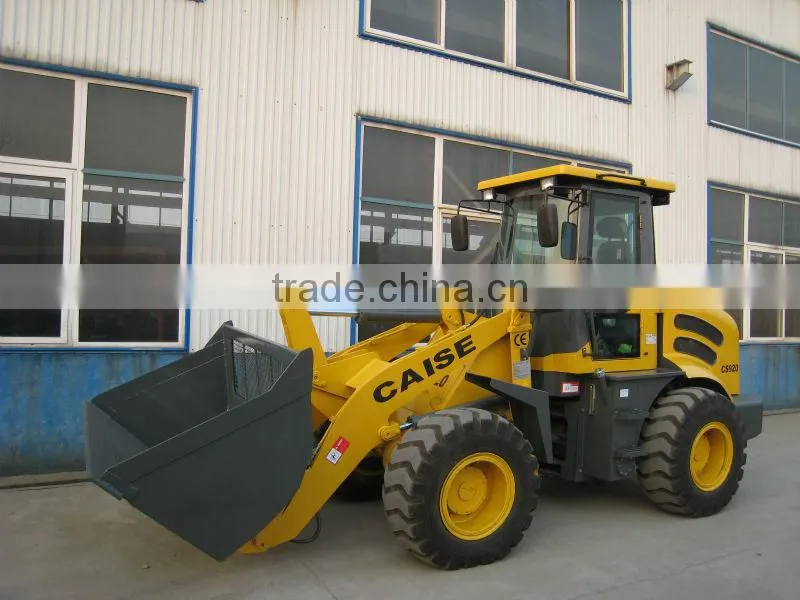 Static Hydrulic Drive 1.2 ton Mini Wheel Loader CS912 with Quick Hitch