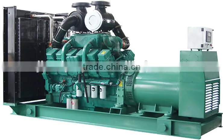 Low price open 1000kva generator with ISO9001