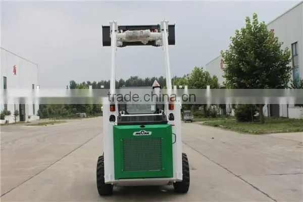 Hot Sale Skid Steer Tires 10-16.5 Small Skid Steer Loader 650KG WECAN 650F