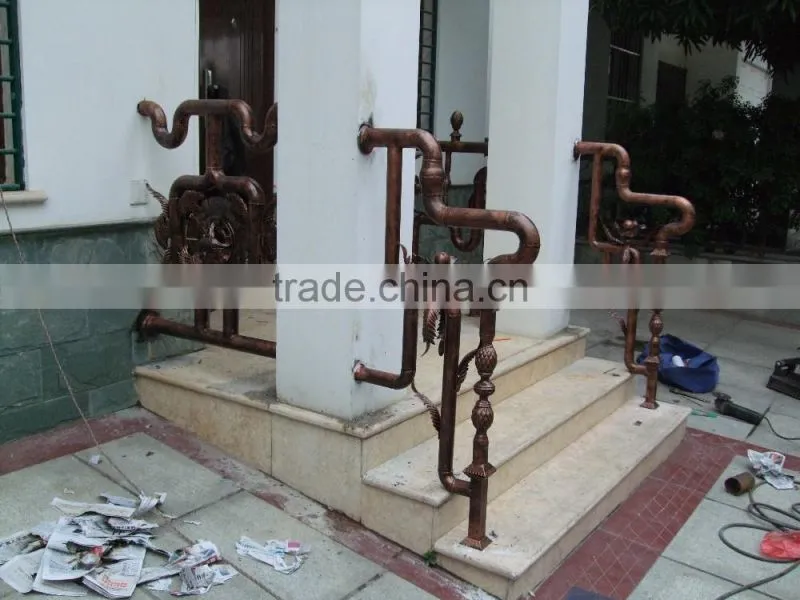 Iron Art Stamped Leaves /Fittings For Artistic Metal Gate/Fence/Stair Railings ,Iron Grills Parts Decorated