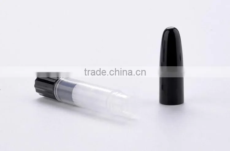 Plastic 1.0ml Bullet Cap Teeth Whitening Pen Lip Gloss Pen Twist Cosmetic Pen