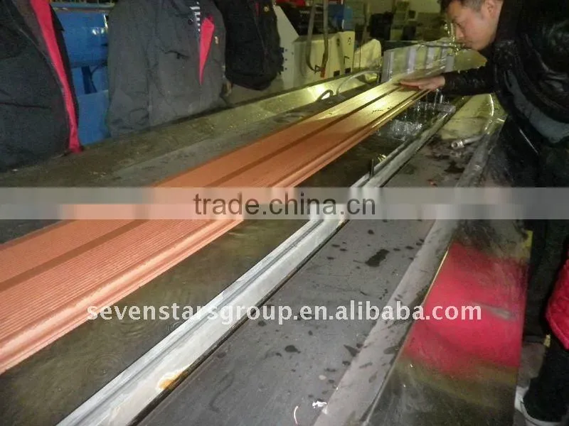 WPC deck making machine/WPC profile extrusion line
