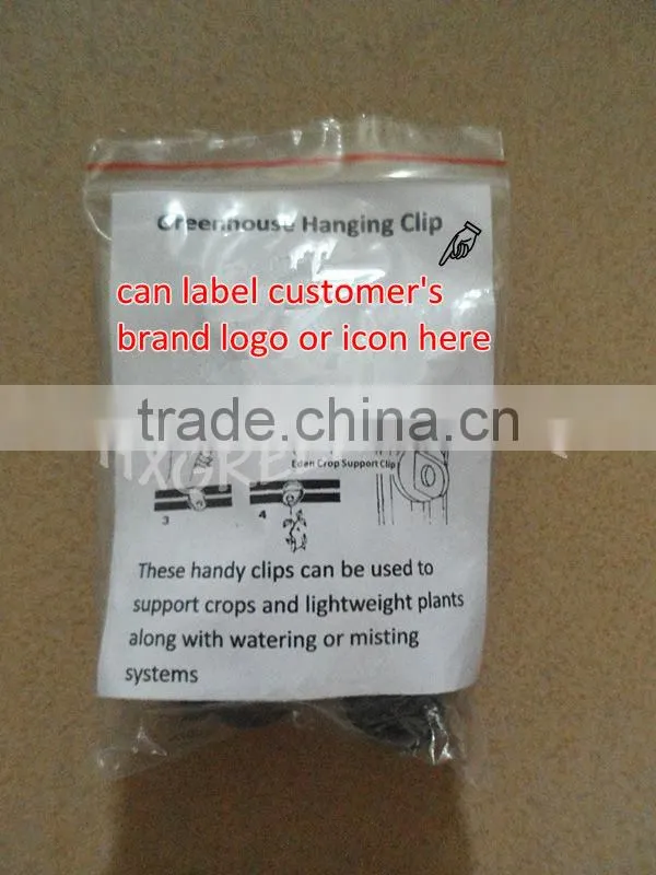 New kinds of Home&Garden plastic hanger for greenhouse