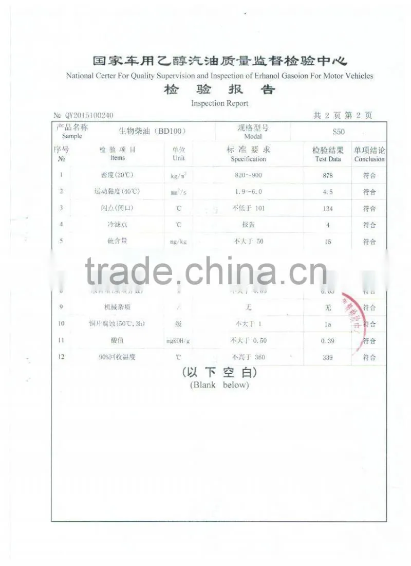 5-20 tons per day jatropha oil for biodiesel waste oil for biodiesel