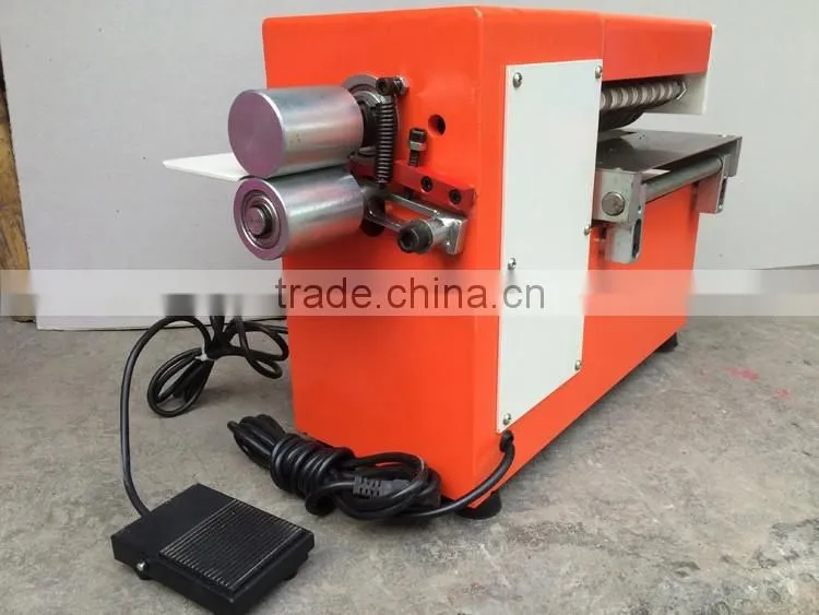 Speed Adjustable Round Blade Leather Cutter