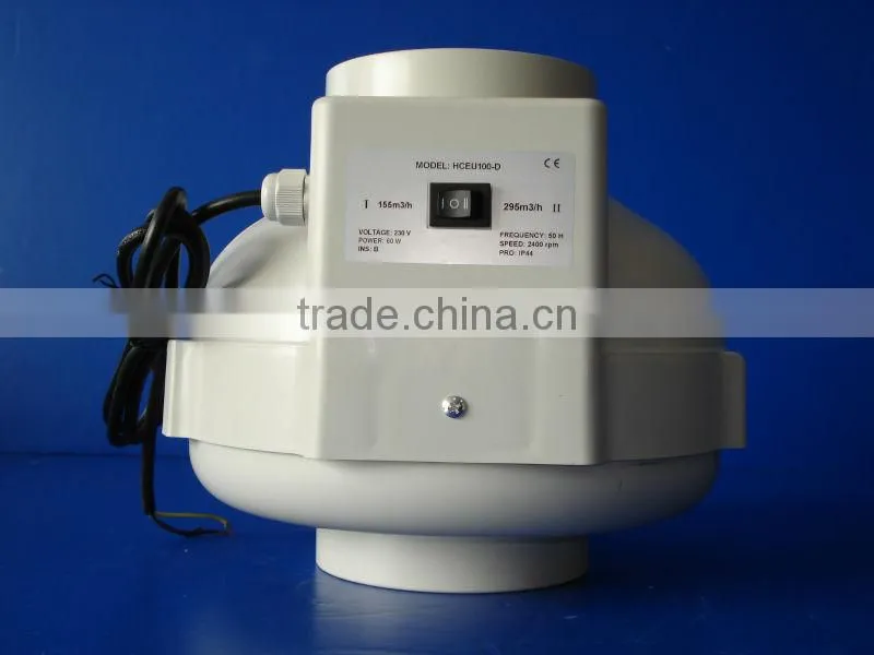 Quiet Hydroponic Inline fan flexible fan blower ventilation fan