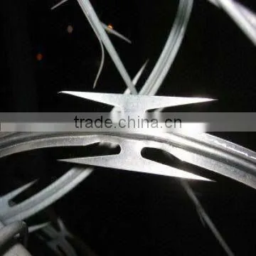 Razor Barbed Tape Concertina(BTC)/Concertina Razor Wire Barbed Tape