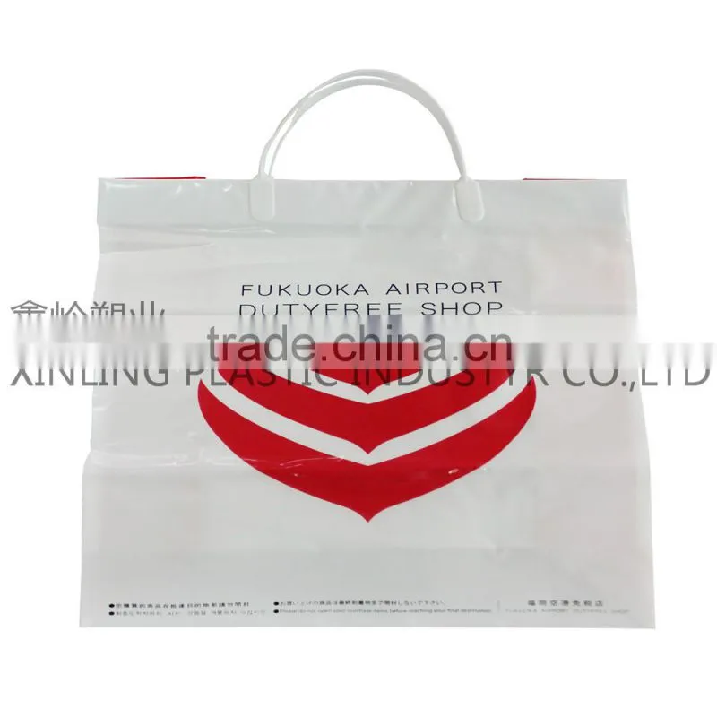 promotional logo printed packaging shopping bag