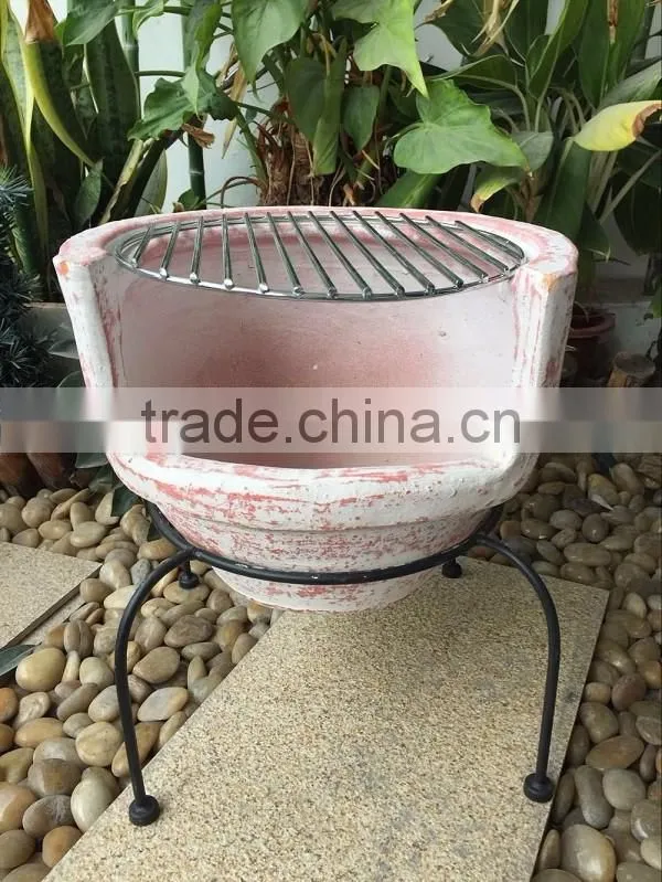 Mexican style clay BBQ & pizza oven for sale