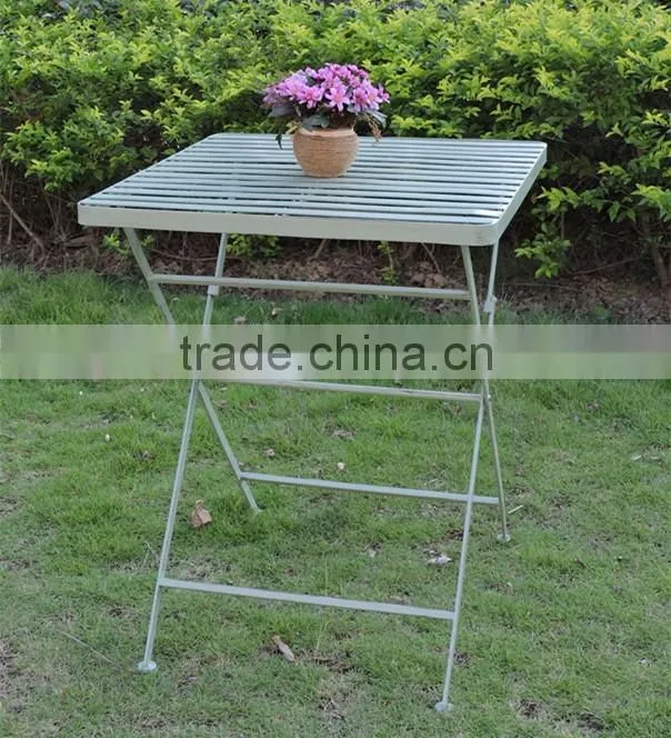 Handmade Antirust Folding Metal Table Coffee Table