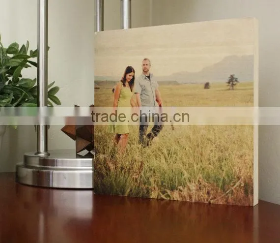 Personalized Wooden Photograph Painting UV printing on wood MDF Poster Picture Poster Sign