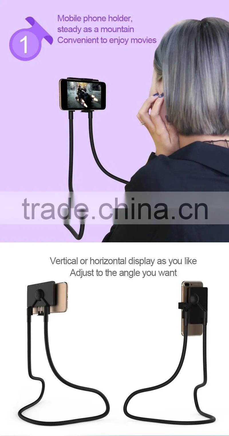2017 Rgknse/Lcose RK-L2 Universal Long Arm Lazy Mobile Phone Stand neck Holder Flexible Bed Desk Table Bracket
