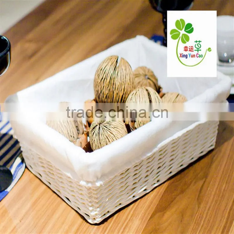 table basket for home storage square wicker gift basket high quality