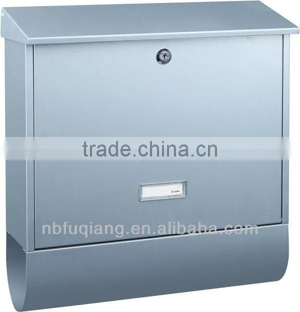FQ-108C Wall mounted cast iron mailbox, metal mailbox, steel mailbox