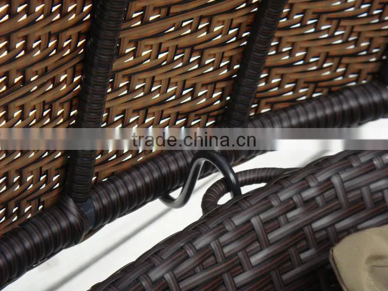2016 Hot Sale Round Rattan Lounger for Beach
