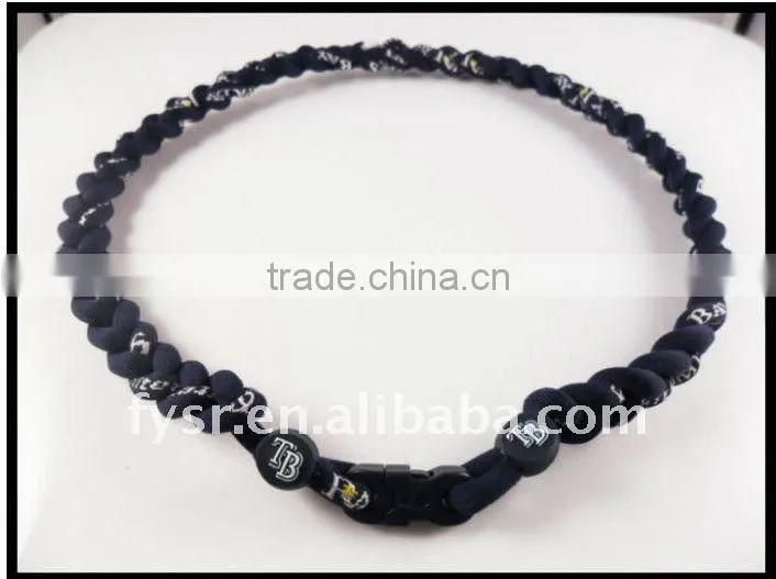 Anion Titanium Germanium Silicone Necklace