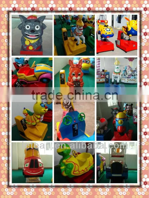 Coin Operated kids MP4 electric car LT-1050F