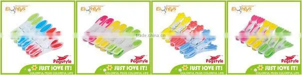 Plastic Soft Touch 20 Pcs Clothes Pins Pegs
