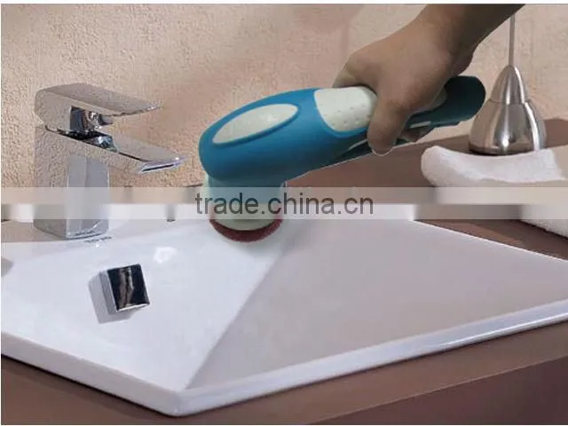 Best battery operated power scrubber, rotating cleaning brush, CE ROHS KC hand scrubber