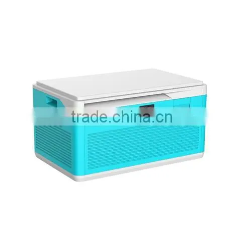 Plastic collapsible storage container with combination lock