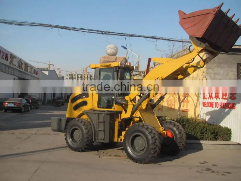 HZM 2ton backhoe loader with ce