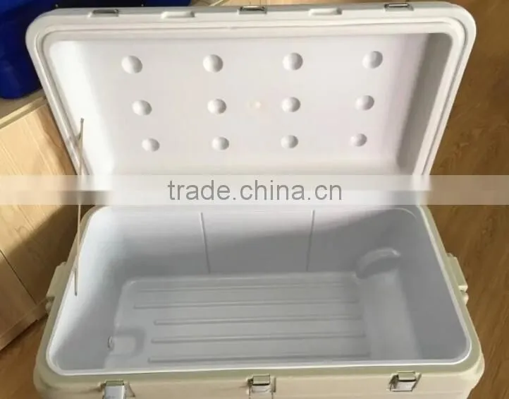 Different Capacity Insulated Trolley Ice Box Cooler With Wheel