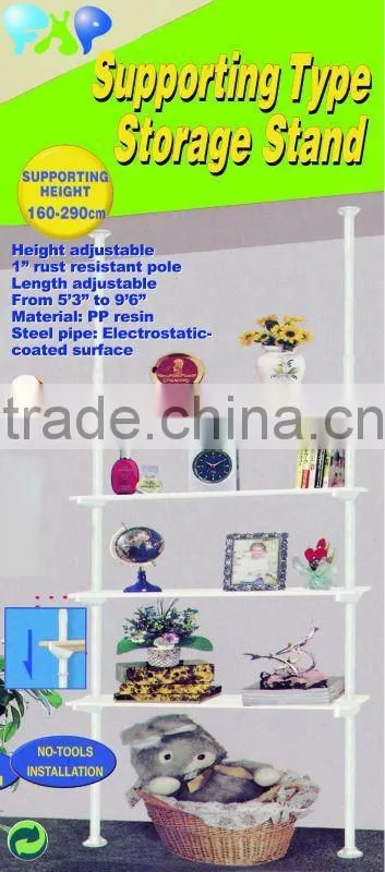 New Garden outdoor Plant Stand Metal Shelves Display Flower Pots Racks