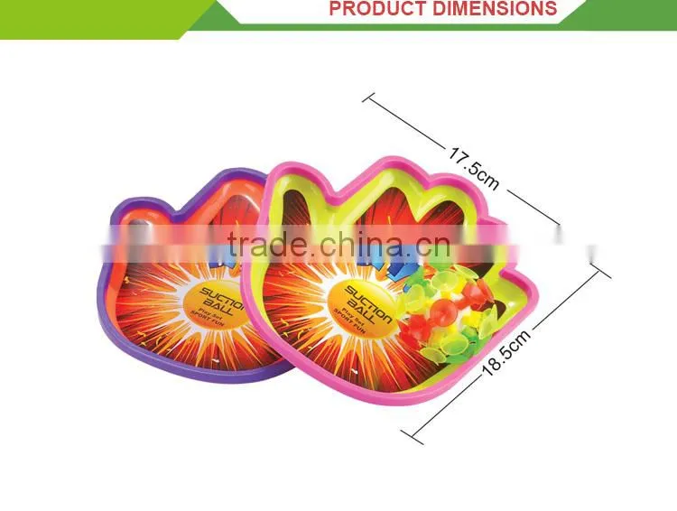 Good selling kids outdoor game sticky ball toy