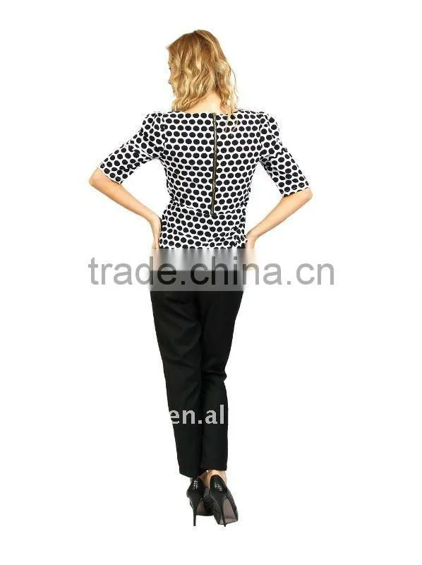 2012 hot selling plain women oversize cotton t-shirt