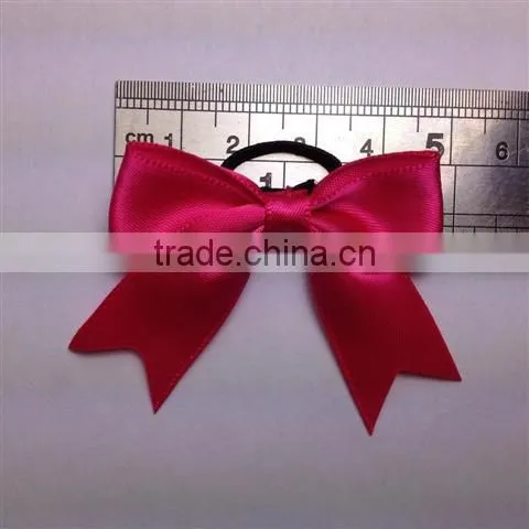satin ribbon black rose for perfume bottle