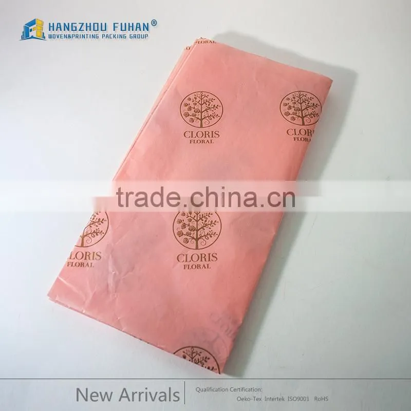 Colorful Design Custom Printed Logo Gift Tissue Paper