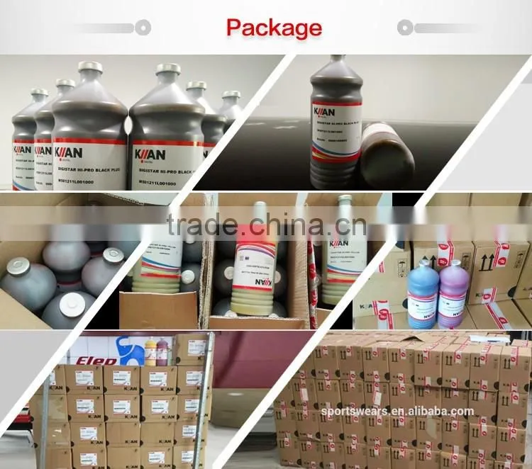 Heat transfer ink Type Kiian Sublimation ink for Roland /MIMAKI/Mutoh DX5/DX7 head
