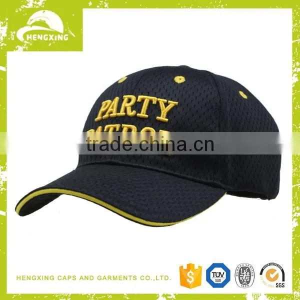 Custom fashion 5 panel dark grey trucker cap