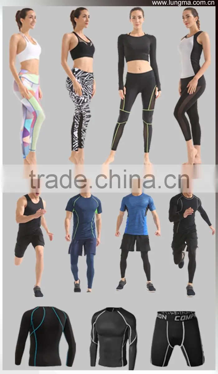Fashion Women Tights Compression Sports Bra Custom Fitness Leggings