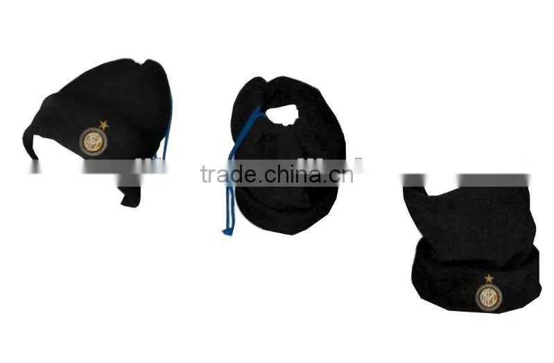 polar fleece neck warmer hat