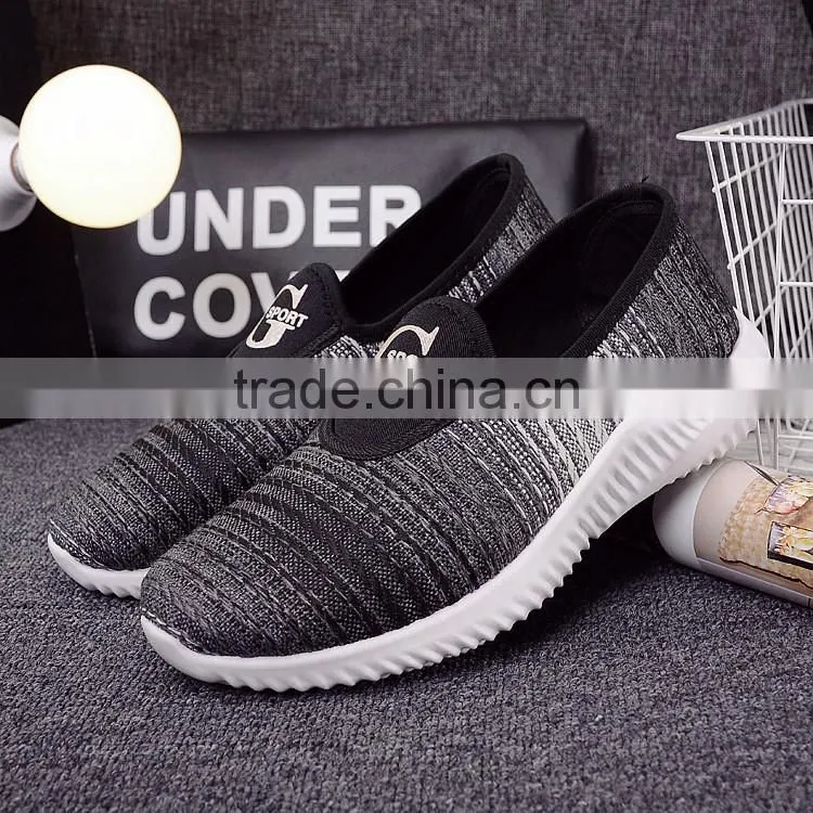 China wholesale low price PVC outsole flat casual sport men shoes $1 dollar shoes 2017