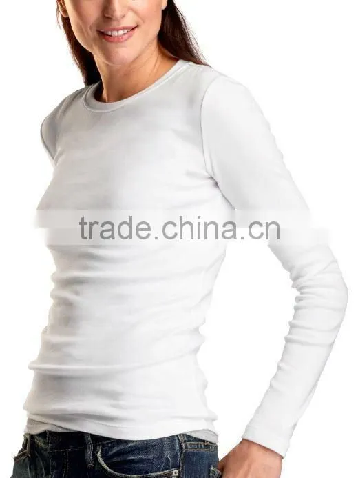 WOMENS STRIPED LONG SLEEVE T SHIRT