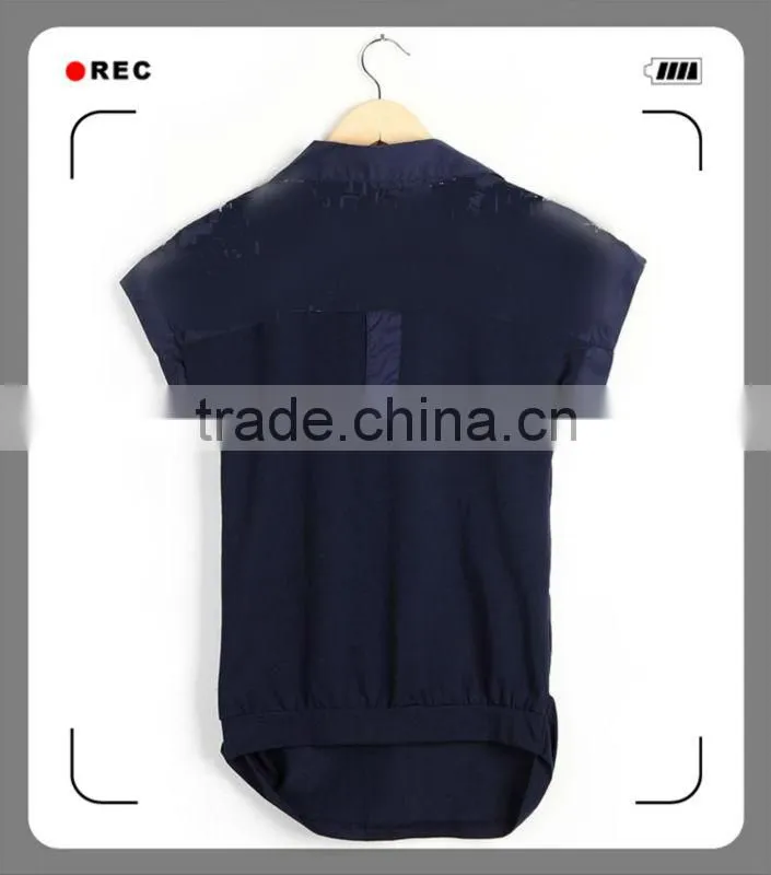 Ladies fashion fit polo tops 201303