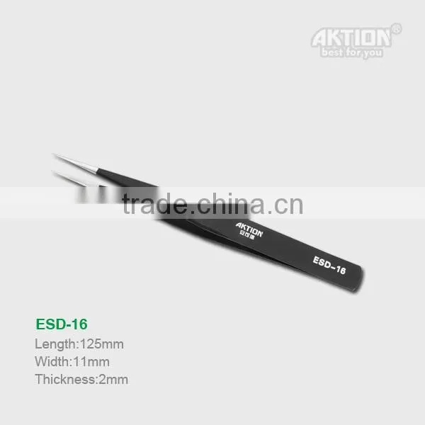 Non-magnetic Tip Tweezer Anti-static ESD 10 11 12 13 14 15 repair-tools