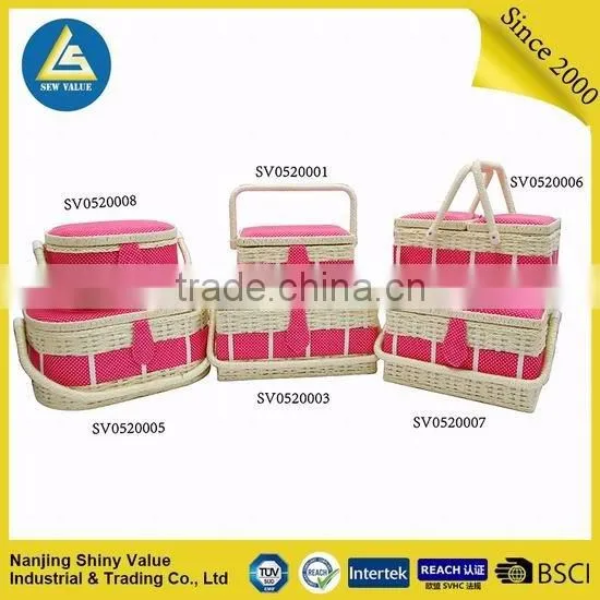 knitted storage basket with long-lasting life