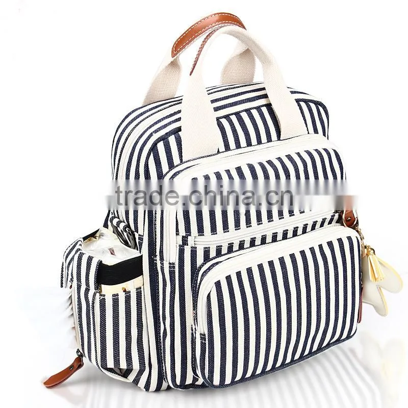wholesale red color women's backpack with zipper