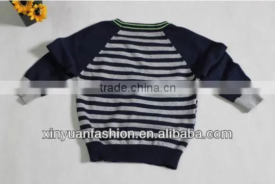 Fashion stripe Knit Sweater New design 2014