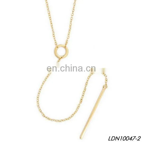 Engraved Frase Disc Pendant Round Imitation Plated Initial Letter Necklace Jewelry
